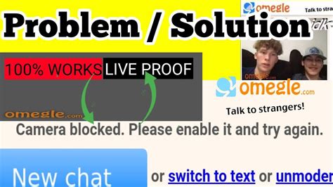 how do i enable camera on omegle|Top 6 Ways to Enable Camera on Omegle (2024)